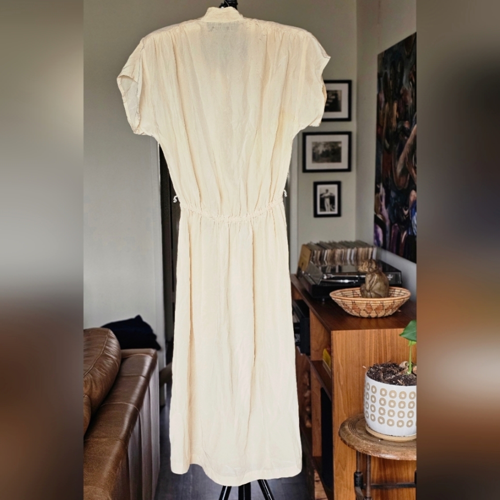 Vintage Carole Little French Silk Midi Dress - Picture 4 of 8